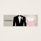 Braut und Bräutigam Gutschein (Vorderseite)