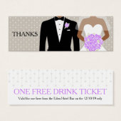 Braut und Bräutigam Gutschein (Vorne & Hinten)