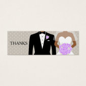 Braut und Bräutigam Gutschein (Vorderseite)