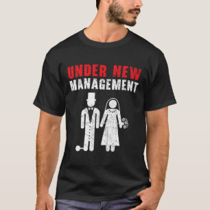Braut und Bräutigam Hochzeitstag Ehe Gerade Verhei T-Shirt