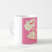 Braut und Bräutigam Kaffeetasse (Vorderseite Links)