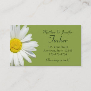 Braut-und Bräutigam-Kontakt-Informations-Karte Telefonnummerkarte