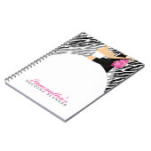 Braut-und Bräutigam-kundenspezifischer Notizblock (Linke Seite)