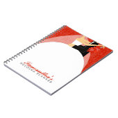 Braut-und Bräutigam-kundenspezifischer Notizblock (Linke Seite)