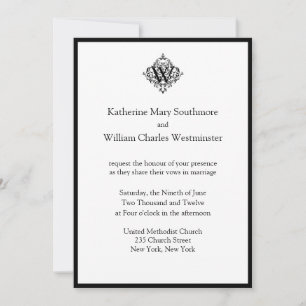 Braut und Bräutigam laden zu Hochzeiten ein Einladung
