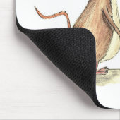 Braut und Bräutigam - Mäuse küssend - Geschenk für Mousepad (Ecke)