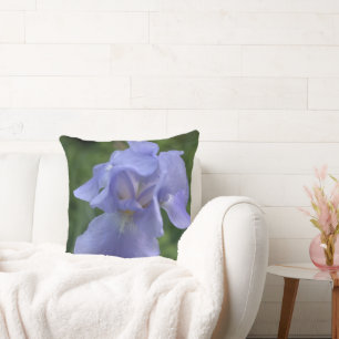 Braut und Bräutigam Perwinkle-Iris-Blumen personal Kissen