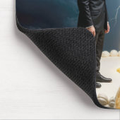 Braut und Bräutigam Scheidungskuchen Mousepad (Ecke)