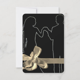 Braut und Bräutigam Silhouette Schwarz Vorlage