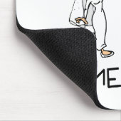 Braut-und Bräutigam-Spiel vorbei Mousepad (Ecke)