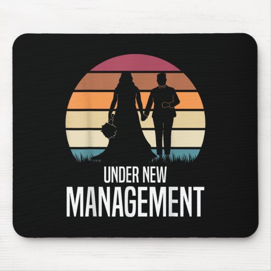 Braut und Erbe, Hochzeit Mousepad (Vorne)