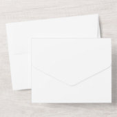 Braut und Erbe nach dem Party All In One Einladung (Rückseite)