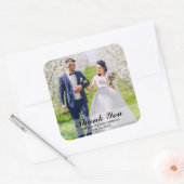 Braut und Foto Hochzeit Danke Stickers S (Umschlag)