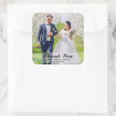 Braut und Foto Hochzeit Danke Stickers S (Tasche)