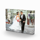 Braut und Foto Hochzeitsblock (Rechts)