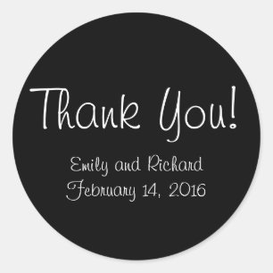 Braut und Gear   Hochzeit Runder Aufkleber