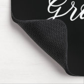 Braut und Groom Flitterwochen, nur verheiratet Mousepad (Ecke)