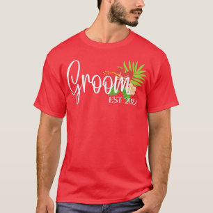 Braut und Groom Flitterwochen, nur verheiratet T-Shirt