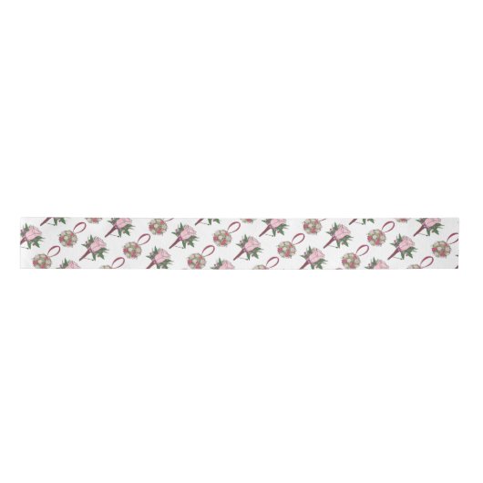 Braut und Groom Hochzeit Blume Rose Corsage Ribbon Satinband (Vorderseite)
