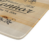 Braut und Groom Hochzeit oder Jubiläum | DIY Text Schneidebrett (Ecke)