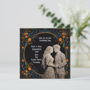 Braut und Groom Hochzeit Personalisiert