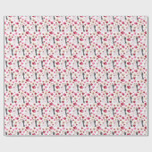 Braut und Groom Hochzeitspapier Geschenkpapier (Flach)