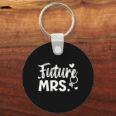 Braut und Groom Hochzeitstag Ehe nur verheiratet Schlüsselanhänger (Vorderseite)