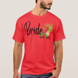 Braut und Groom Honeymoon Just Married Co T-Shirt