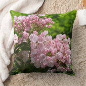 Braut und Groom Pink Mountain Laurel Kissen (Decke)