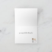 Braut- und Hochzeitskarten Dankeskarte (Innenseite)