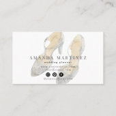 Braut- und Hochzeitsplaner Visitenkarte (Rückseite)