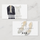 Braut- und Hochzeitsplaner Visitenkarte (Vorne/Hinten)