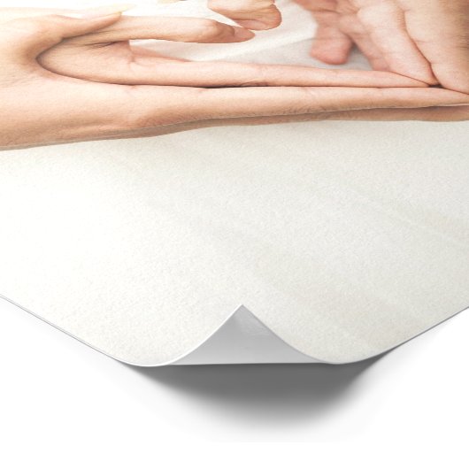 Braut- und Körperhalter Poster (Ecke)