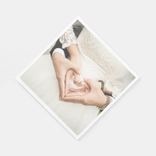 Braut- und Körperhalter Serviette (Ecke)