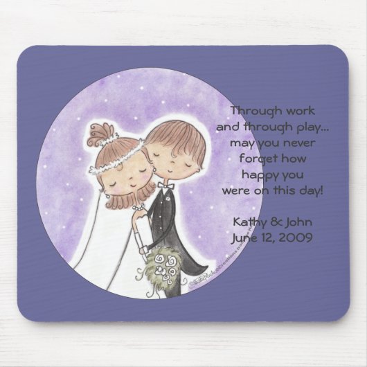 Braut- und Körperkids Mousepad (Vorne)