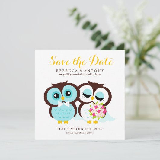 Braut- und Kräutereien, die das Datum speichern Save The Date (Stehend Vorderseite)