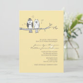 Braut und Kräutereien Einladung zur Hochzeit (Stehend Vorderseite)