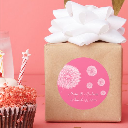 Braut- und Kronenaufkleber Runder Aufkleber (Party)