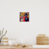 Braut und Senachioed Groom Poster (Küche)