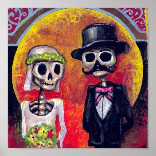 Braut und Senachioed Groom Poster (Vorne)