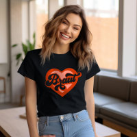 Braut und Team Braut Bachelorette Retro Herz