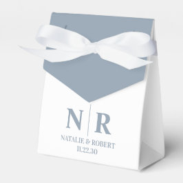 Braut- und Wurzelinitials für Hochzeiten elegant Geschenkschachtel