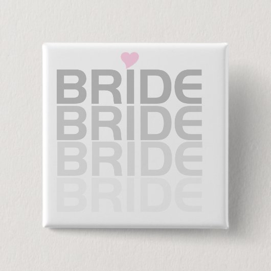 Braut verblassen T-Shirts und Geschenke Button (Vorderseite)