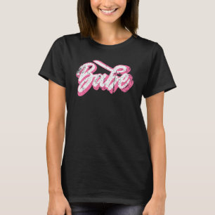 Braut Vintage Braut Brautjungfer Junggesellinnenab T-Shirt
