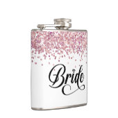 Braut Vinyl umwickelte Flasche Flachmann (Rechts)