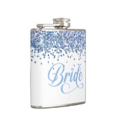 Braut Vinyl umwickelte Flasche Flachmann (Rechts)