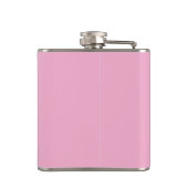 Braut Vinyl umwickelte Flasche Flachmann (Rückseite)