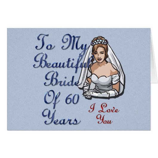Braut von 60 Jahren (Vorderseite (Horizontal))