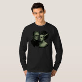 Braut von Frankenstein Langarm T-Shirt (Vorne ganz)