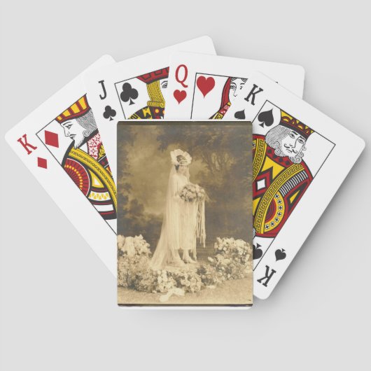 Braut von Gestern Spielkarten (Rückseite)